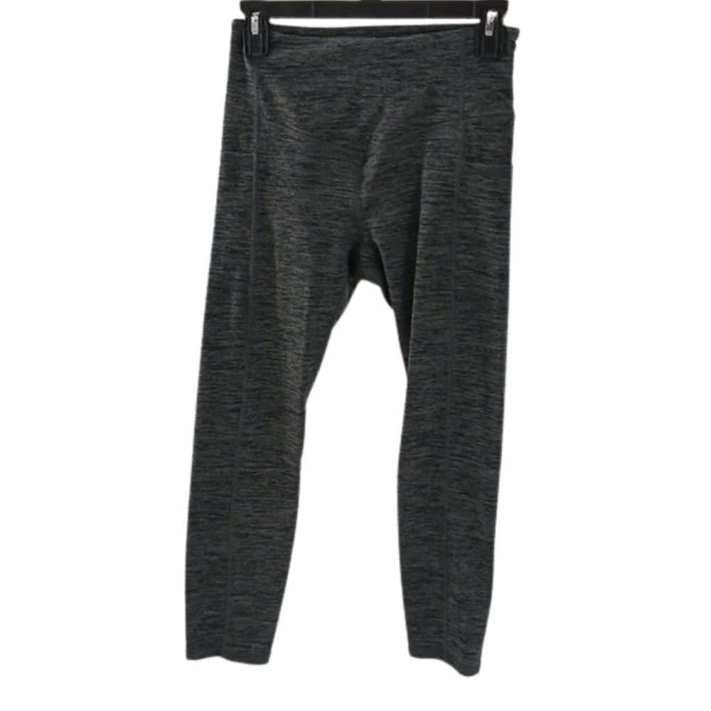 Gaiam Womens Leggings Gray Space Dye Yoga Pants Athletic Active Size S